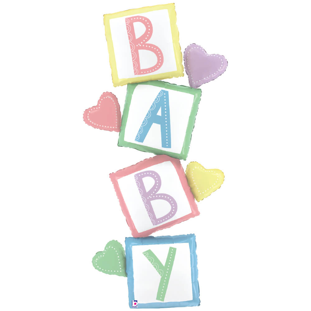 63 inch SPECIAL DELIVERY BABY BLOCKS