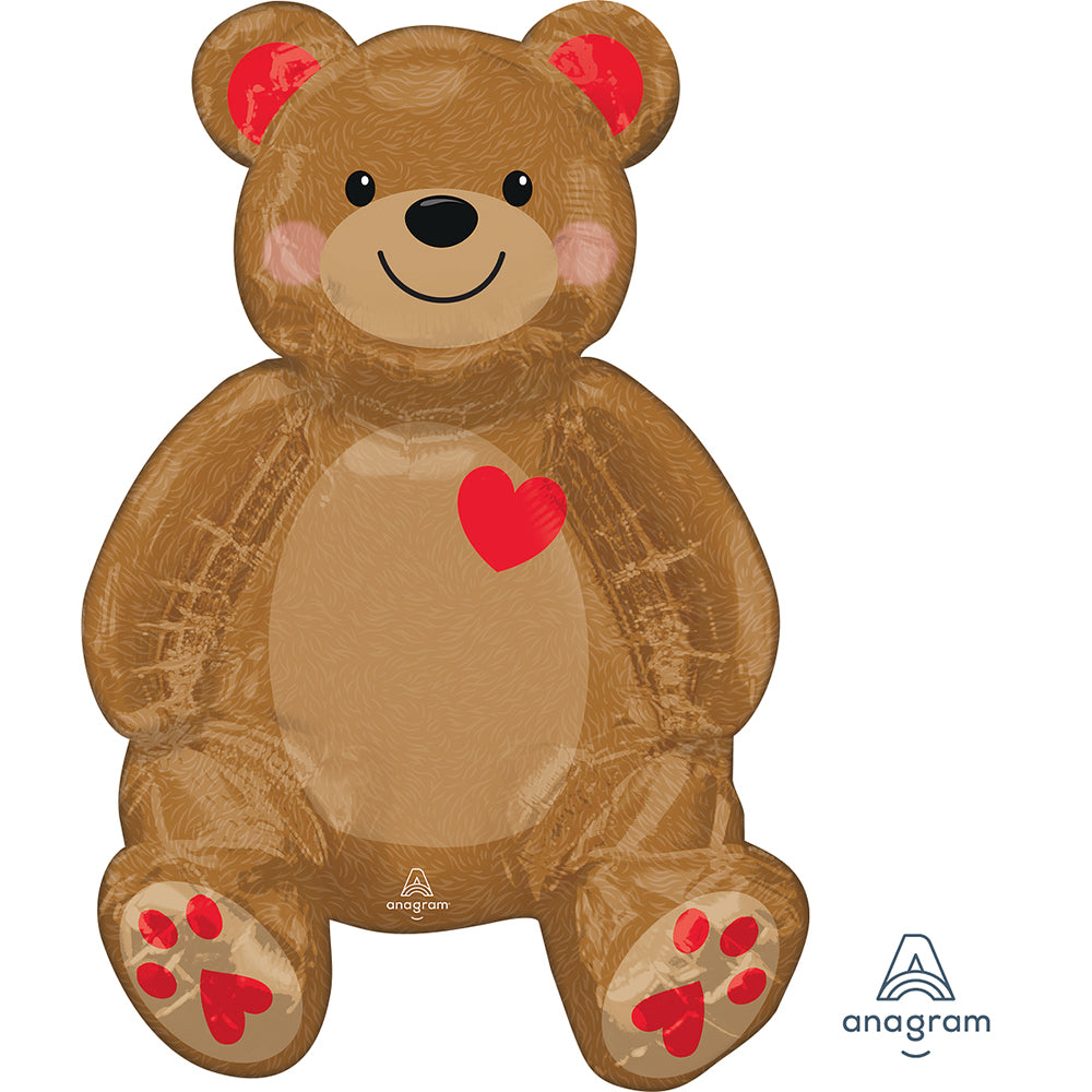 20 inch SITTING TEDDY (AIR-FILL ONLY)