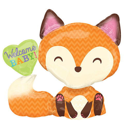 28 inch WELCOME BABY FOX