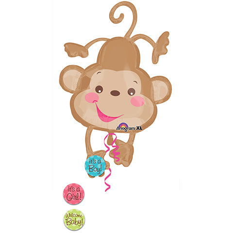 40 inch FISHER PRICE BABY MONKEY SUPERSHAPE