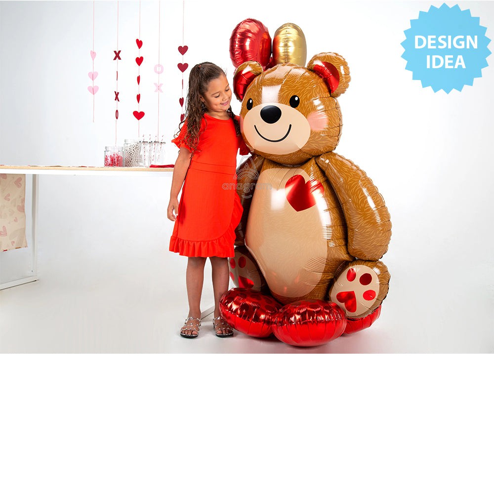 48 inch BIG CUDDLY TEDDY AIRLOONZ