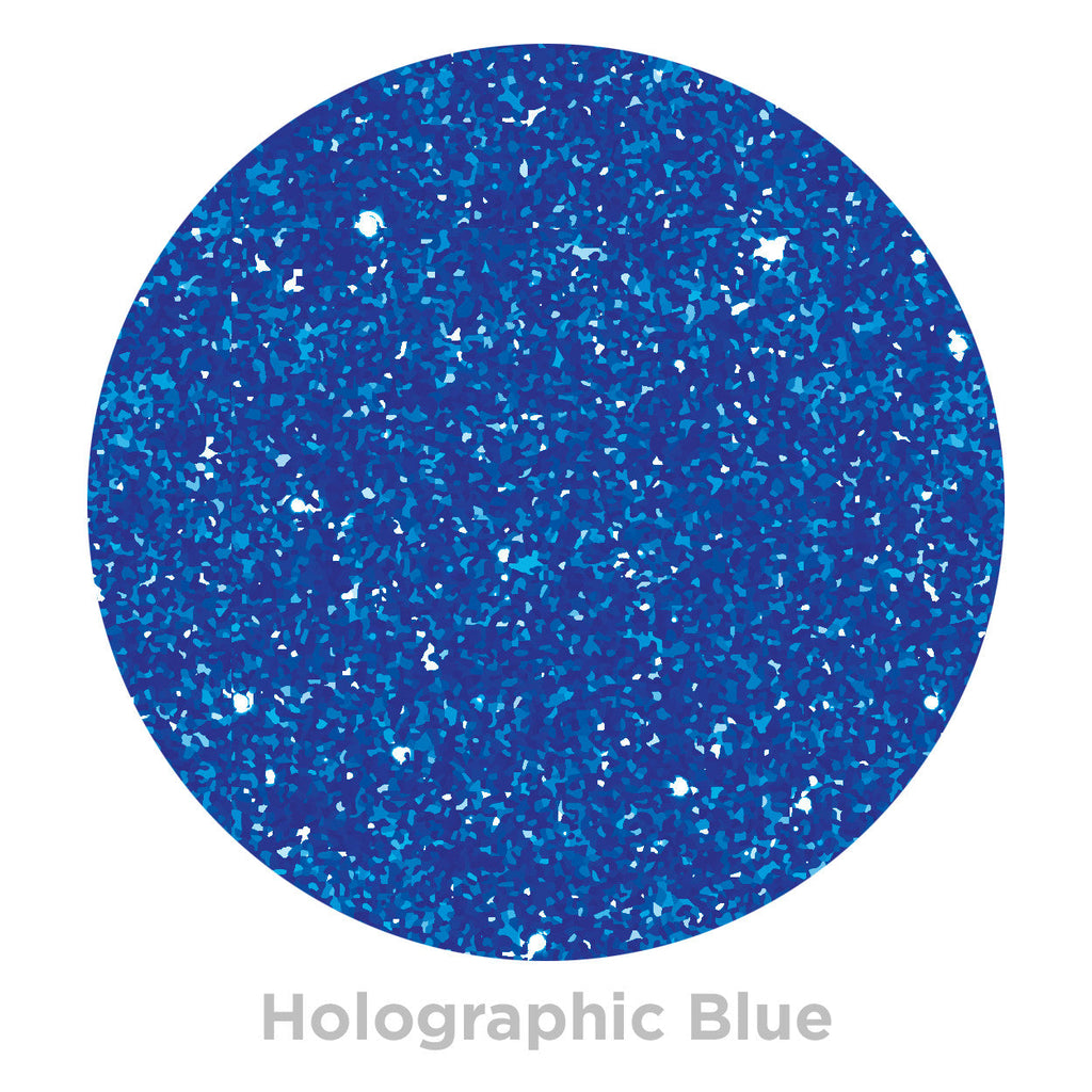 HOLOGRAPHIC CONFETTI - SAPPHIRE BLUE