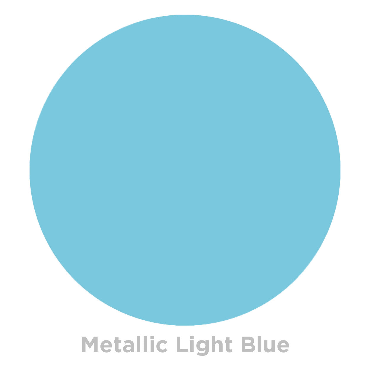 METALLIC CONFETTI - LIGHT BLUE