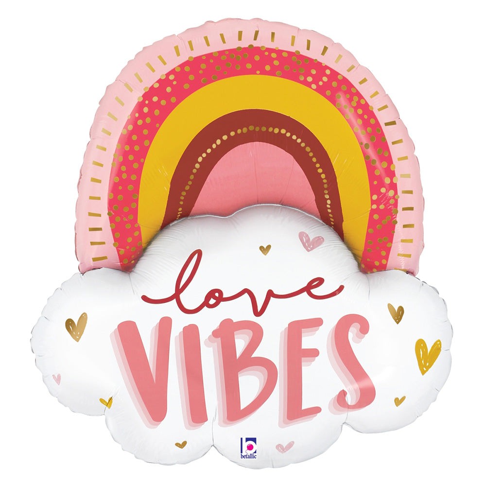 35 inch BOHO LOVE VIBES RAINBOW