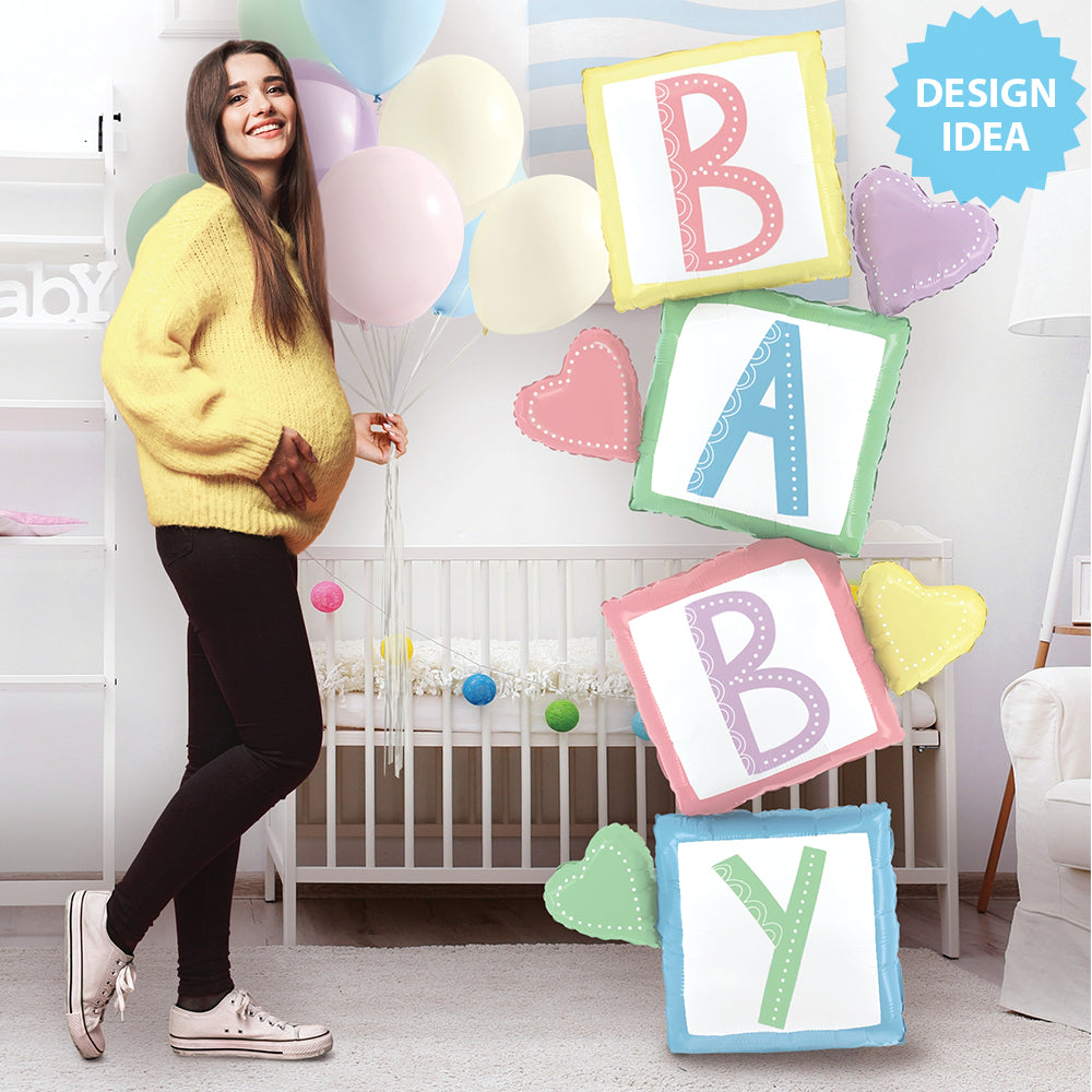 63 inch SPECIAL DELIVERY BABY BLOCKS