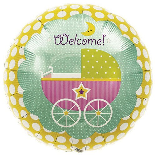 18 inch WELCOME BABY BUGGY