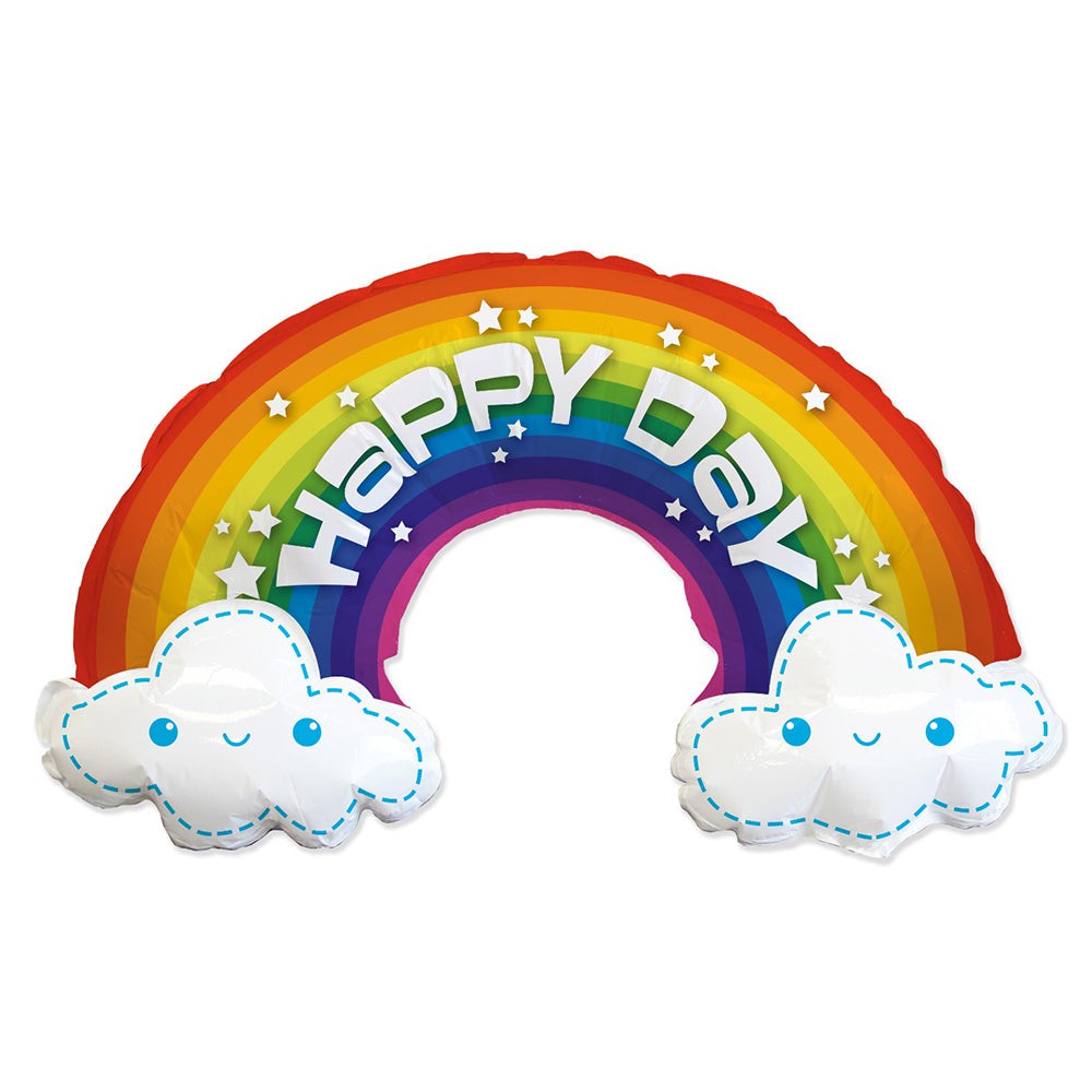 39 inch HAPPY DAY RAINBOW